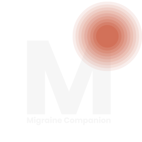 Logo Migraine companion - grey headline